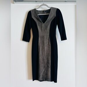 Y2K French Connection 3/4 sleeve cocktail dress size 4